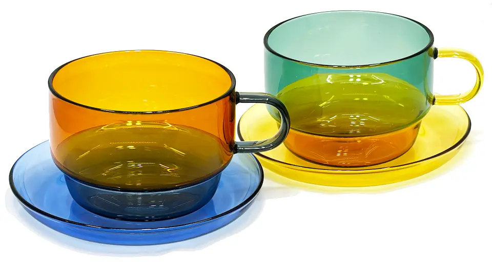 LinCoとMeTwoのカップ＆ソーサー