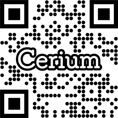 株式会社セリウムのホームページリンク用QRコード1